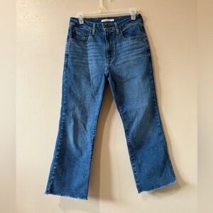 Levi 725 Kick Bootcut Womens size 28